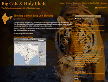 Tablet Screenshot of big-cats-and-holy-ghats.winchcombe.org